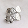 Earring inspiration with metal beads and charms