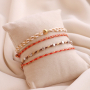 Get creative with this trendy cord braided in cheerful colours