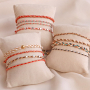 Get creative with this trendy cord braided in cheerful colours