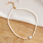 Summer jewellery with shell pendants