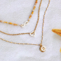 This way you can use shell pendants in your jewellery collection