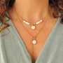 Create personal jewellery with stainless steel shell charms