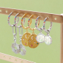 Personalise these stunning stainless steel hoops
