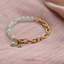 Get creative with crackled glass beads