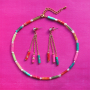 How to make matching necklaces and earrings