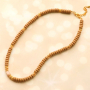 Create jewellery sets with polymer beads rondelle