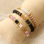 Create jewellery sets with polymer beads rondelle