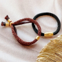 New ideas! Create a bracelet collection with elastic Ibiza ribbon