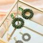 Get creative with top faceted beaded earrings and charms