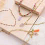 Jewellery inspiration with colourful Resin Mano fico pendants