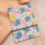 Colourful ribbons and own design jewellery cards