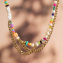 Colourful jewellery inspiration with polymer beads