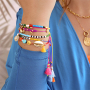 How to use tassels into bracelets and sunglass cords