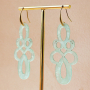 How to design summer earrings with resin pendants own designs