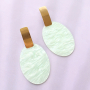 How to design summer earrings with resin pendants own designs
