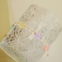 Jewellery inspiration with acrylic beads transparent