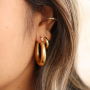 This is how to combine ready-made stainless steel earrings