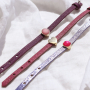 Making fancy bracelets with Cuoio bracelets