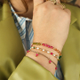 Tips for presenting bracelets with faceted beads
