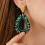 Get creative with top facet charms drop with cord