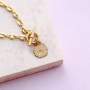 Get creative with stainless steel charms in flower shape