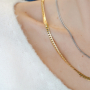 This is how to incorporate stainless steel jewellery into your collection