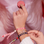 How to design bracelets with ribbon text