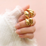 Inspiration time with our stainless steel earrings and rings