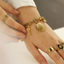 Inspiration time with stainless steel charms