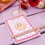 Inspiration time with ribbon text and unique jewellery cards