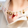 Summer jewellery Inspiration with DQ metal charms with enamel
