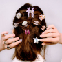 Create unique summer looks with our hair clips and clamps