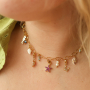 Make beautiful necklaces and rings with brass TQ metal charms