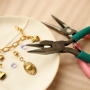 Create cheerful necklaces and bracelets with stainless steel heart charms