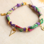 Get inspired by the diversity of silk sari ribbon and DQ metal sliders
