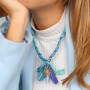 Get inspired by the diversity of silk sari ribbon and DQ metal sliders