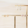 Get inspired by our new brass TQ metal earrings