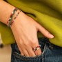 How to combine glass seed beads