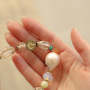 Mix & match with acrylic beads and golden details