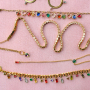 Create a unique set with Crystal glass charms