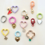 Get inspired with coloured keychain findings