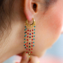 Inspiration time with stainless steel findings belcher chain with colours