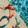 Get inspired with acrylic beads in coral shape