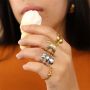 Get inspired with stainless steel bangle bracelets and rings