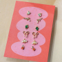 Create a summery collection with brass TQ metal earrings