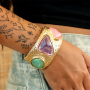 Be creative with metal jewellery
