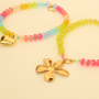 Inspiration for colourful jewellery with sparkling resin beads