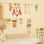 Mix & Match with stainless steel components and charms