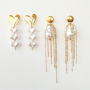 Make elegant jewellery with imitation freshwater pearls