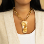 Mix & match with statement brooches
